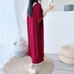 Chemise de nuit surdimensionnée en style coréen