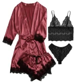 Camisole en dentelle pour nuit romantique