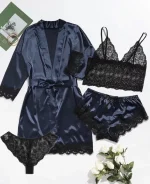 Ensemble de nuit sexy femmes en dentelle