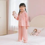 Pyjama coton enfants manches longues