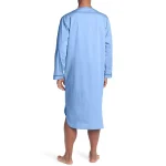 chemise ample col en V manches longues homme