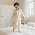 Pyjama manches longues enfant coton