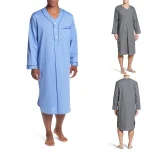 chemise homme à manches longues pour dormir