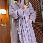 robe de chambre molleton hiver