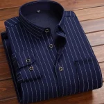 Chemise chaude décontractée pour homme