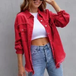 chemises en Denim confortables