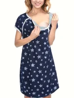 robe de nuit d'allaitement