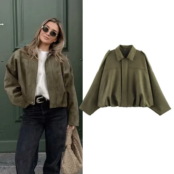 veste bombardier femme