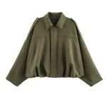 veste fermée zip femme