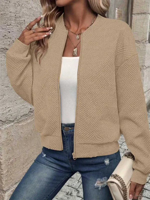 veste femmes fermeture éclair