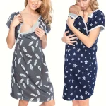 vêtements de nuit à manches courtes femme