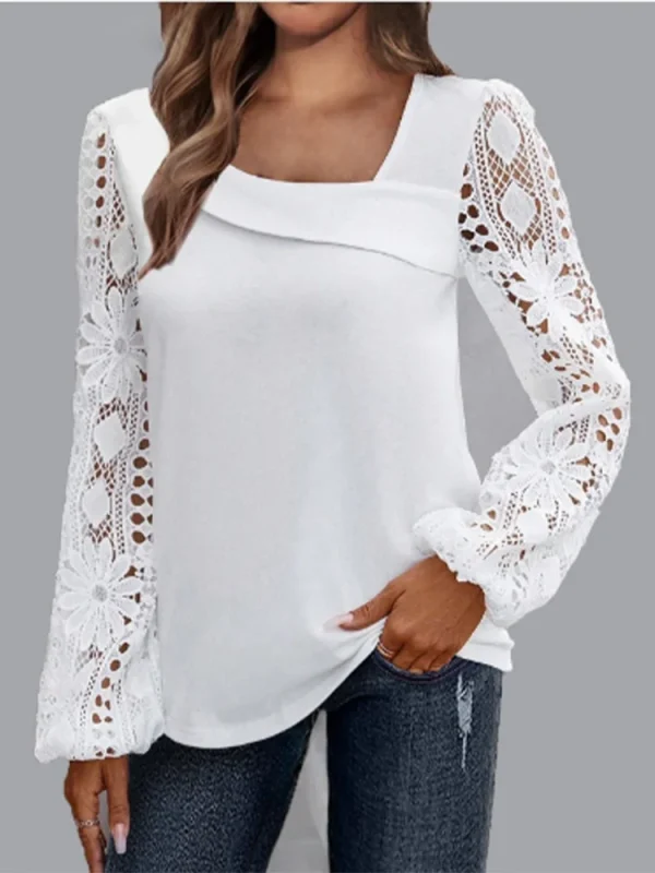 chemise en dentelle pour femmes