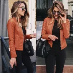 veste femme col montant