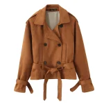 Veste en daim polyvalente