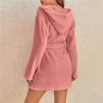 peignoir coton femme