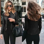 veste fermeture éclair femme