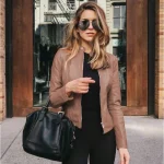 mode veste PU