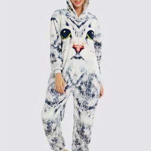 Combinaison Pyjama Chat 3D