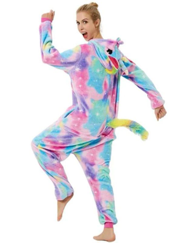 Combinaison pyjama avec capuche