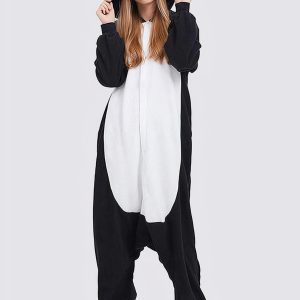 pyjama femme Penguin Noir