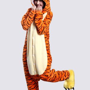 combinaison pyjama tigre