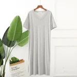 manches courtes robe de nuit