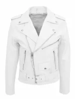 veste cuir PU hommes