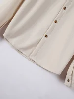 chemise décontractée en automne