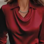 chemise satin pour été