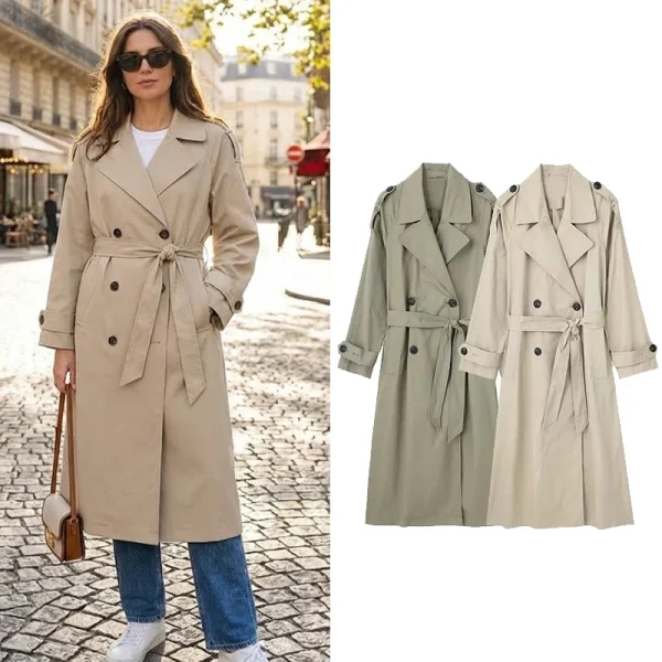 trench Willshela femmes mode