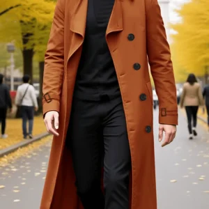 Trench-Coat à la mode pour hommes