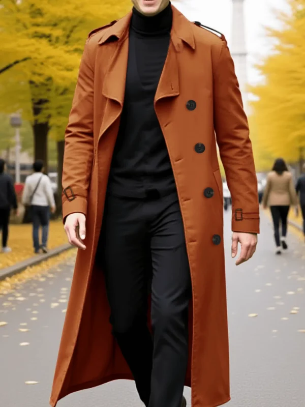 Trench-Coat à la mode pour hommes