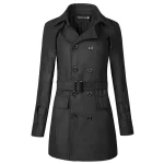 manteau double boutonnage