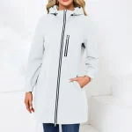 coupe-vent à capuche pour femmes