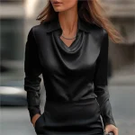 top satin pour femmes