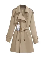 manteau avec ceinture