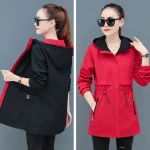 Manteau coupe-vent féminin