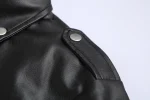 veste en cuir hommes