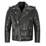manteau homme cuir PU