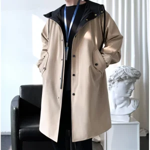 manteau mode homme capuche