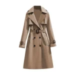 veste long à ceinture