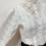detailed chemise dentelle