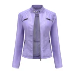 veste en cuir pour femmes