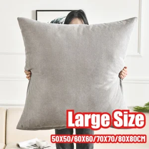Housse de coussin grande taille pour canapé