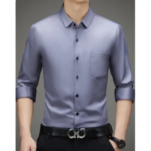 Chemise Homme 100 % Soie de Mûrier – Élégance Naturelle et Confort Haut de Gamme