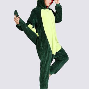 Combinaison Pyjama Dragon Vert