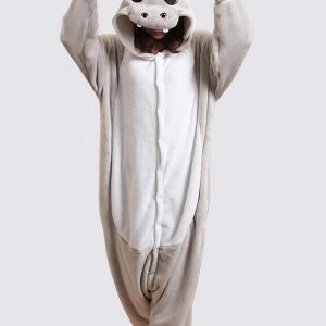 combinaison pyjama femme hippopotame