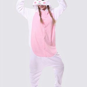 Combinaison Pyjama Lapin Blanc