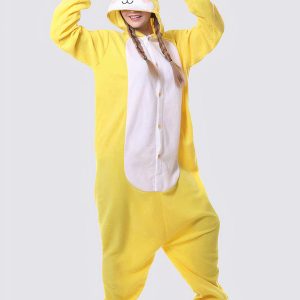 combinaison pyjama Lapin Jaune