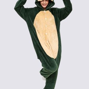 Combinaison Pyjama Femme Ronflex Vert
